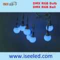 LED bonbilla dinamikoa RGB kolorea DMX 512 kontrolagarria
